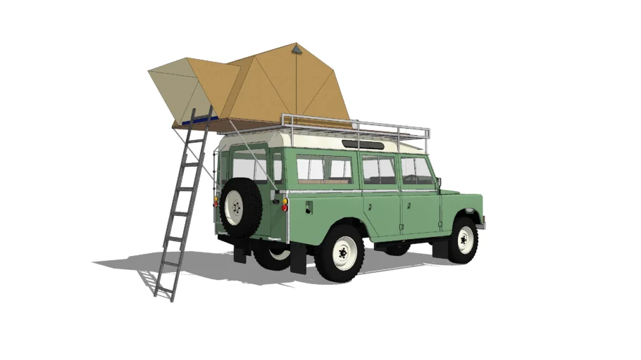 Land Rover Series 3 109inch Overland Rooftent