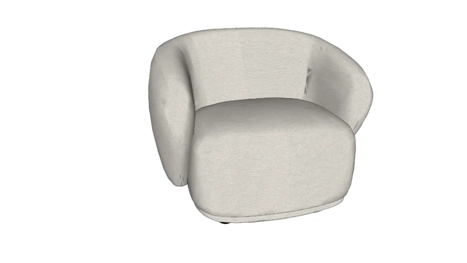 RENE ARMCHAIR MERIDIANI | 3D Warehouse