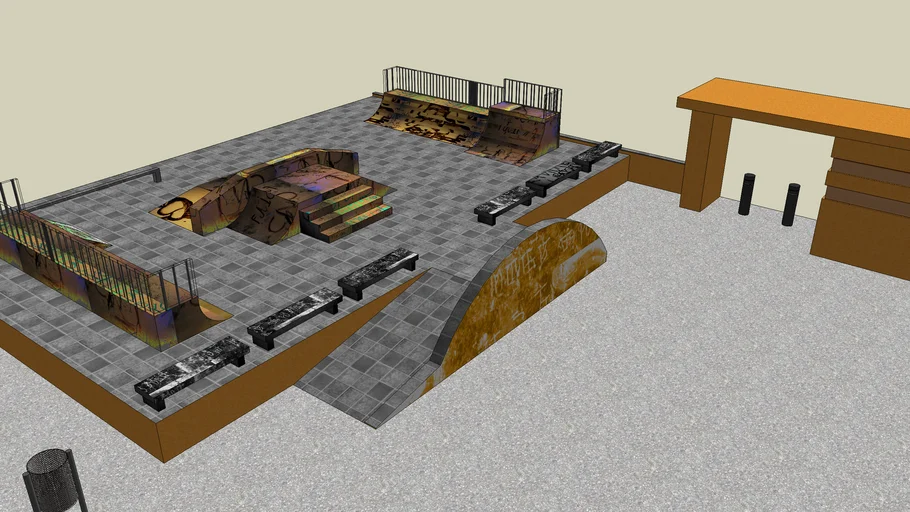 skatepark bellavista ( granollers barcelona)
