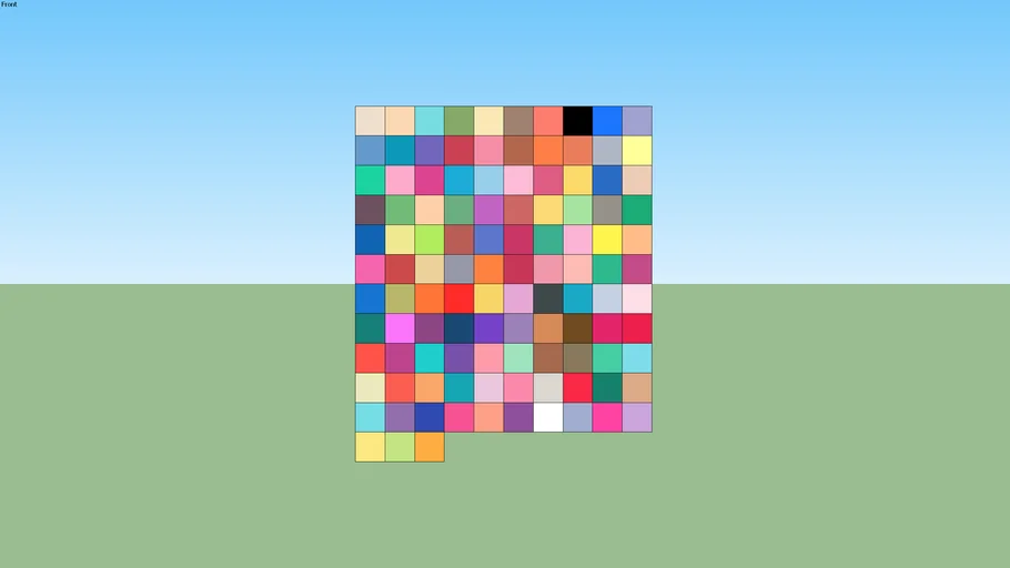 Crayola Crayons Standard Colors Palette