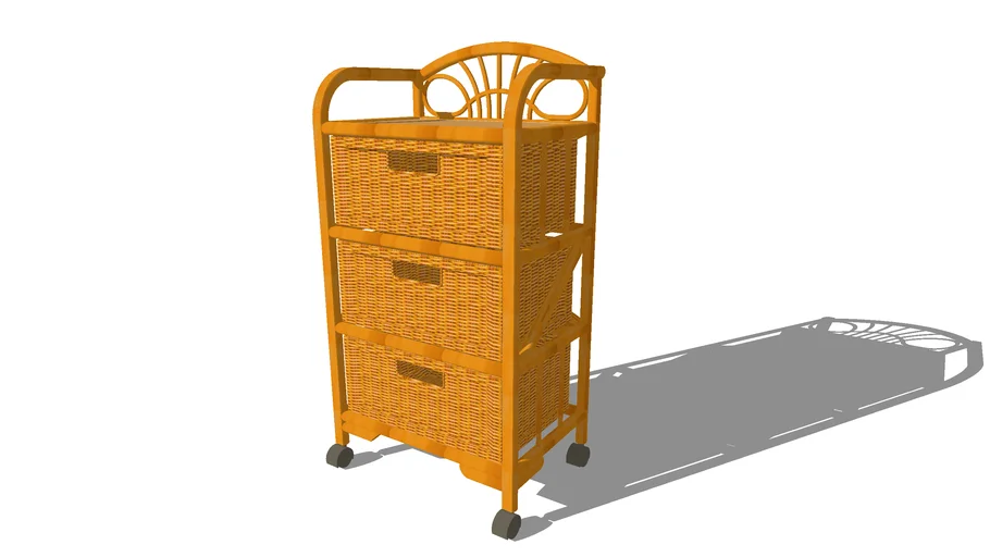Rattan Laundry 3D