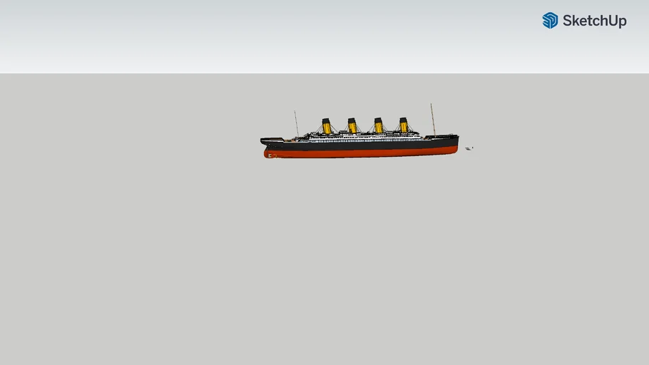 interior and exterior titanic