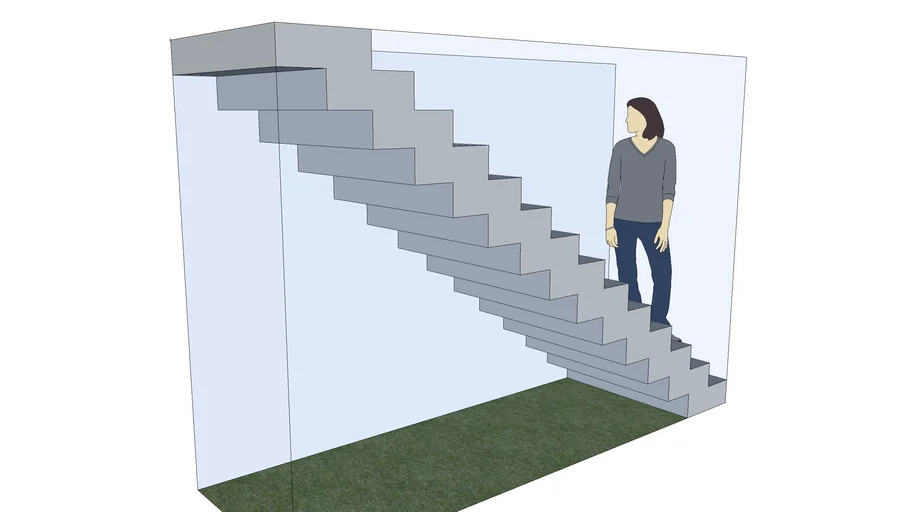 open stairs