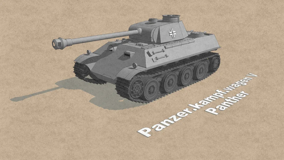 五号中型坦克 Panzerkampfwagen IV