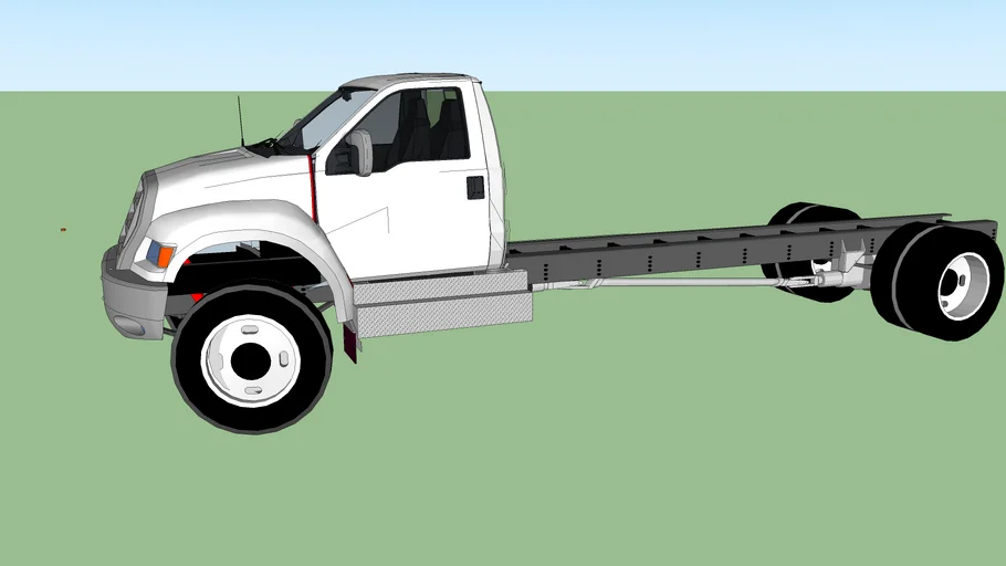 2010 Ford F650/F750 medium duty truck chassis