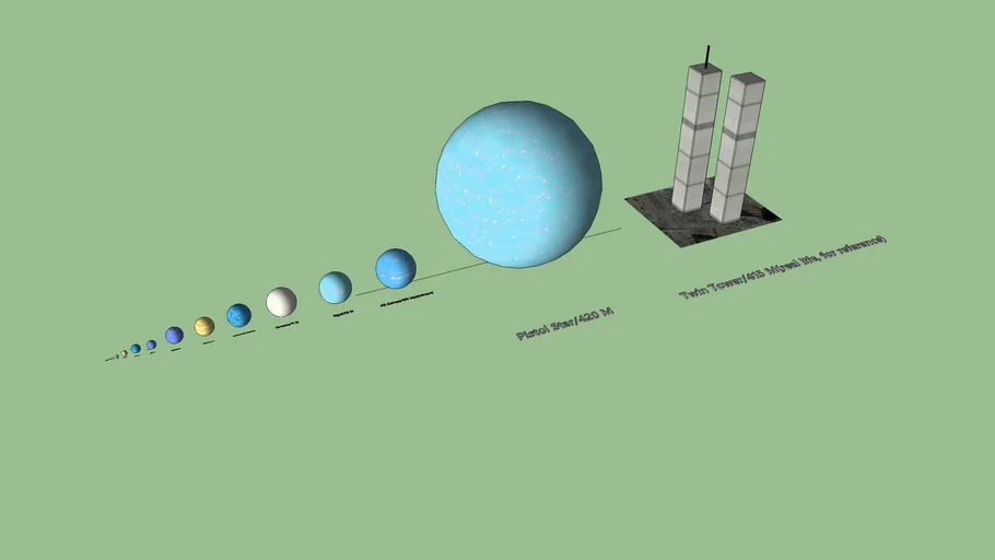 Star size comparison upgraded