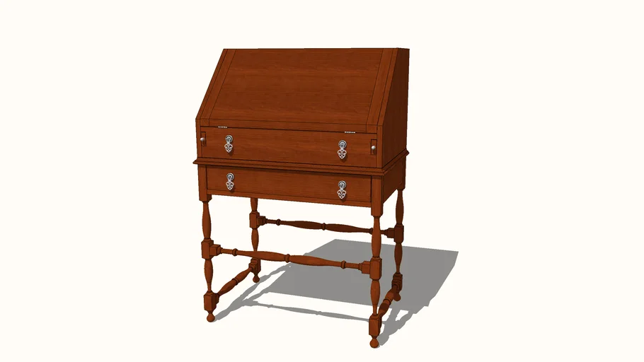 Lexington Drop Lid Desk