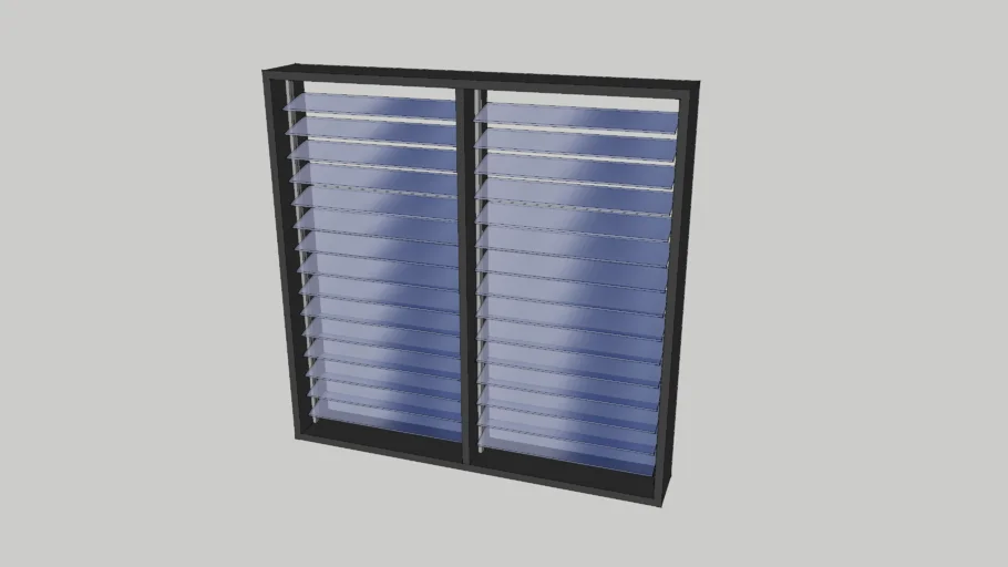 Jalousie window