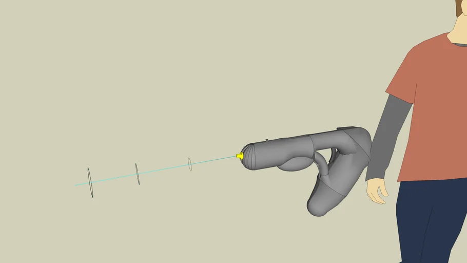 Ray gun | 3D Warehouse