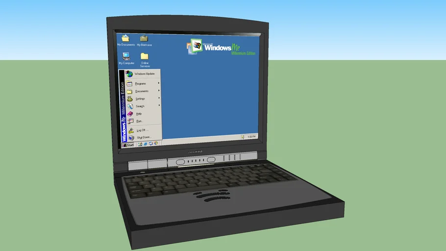 Toshiba (Satellite 3000-S353), laptop (notebook) computer