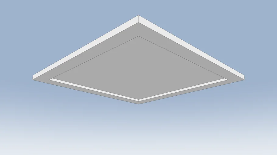 Plafon de embutir 30x30