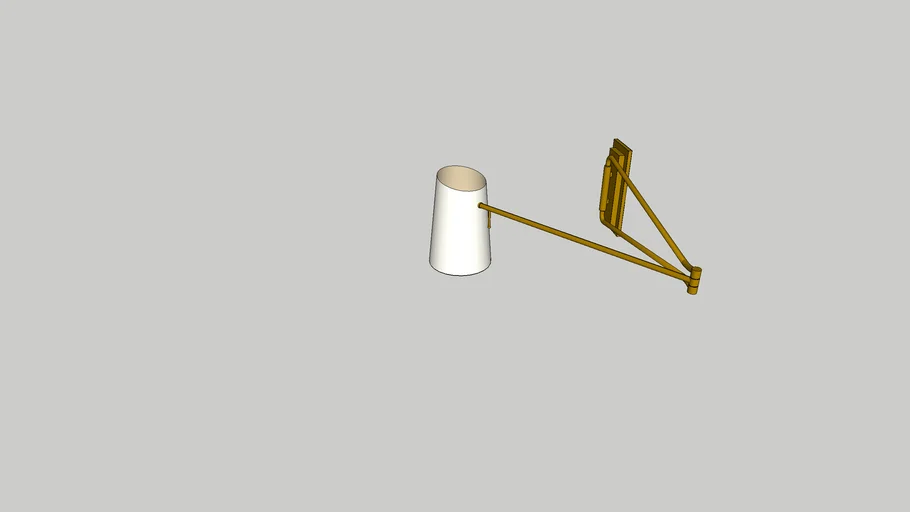 Keil Large Swing Arm Wall Light