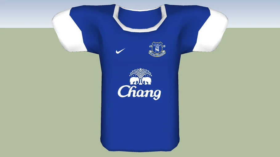 Everton 2012-2013 shirt