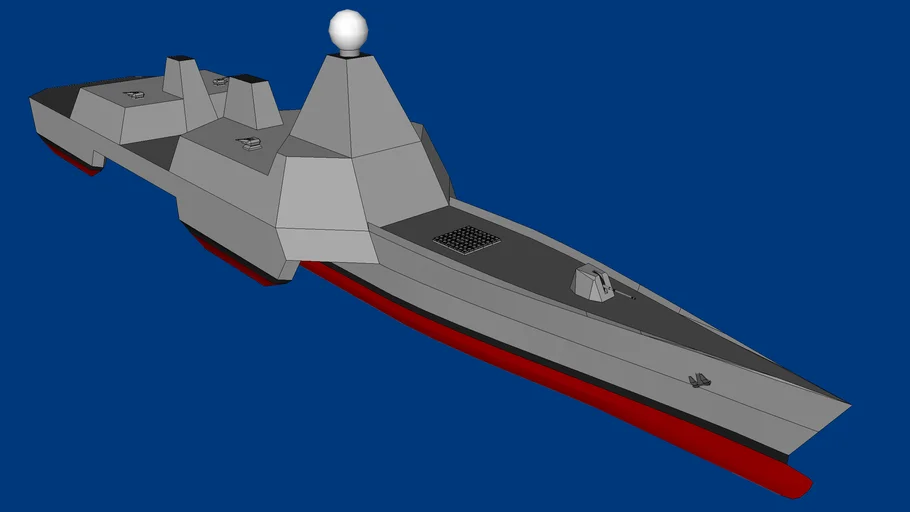 RN Large Future Surface Combatant: Pentamaran Global Cruiser | WIP