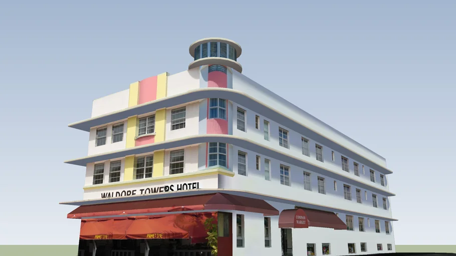 Waldorf Towers Hotel - Ocean Drive - Miami - FL
