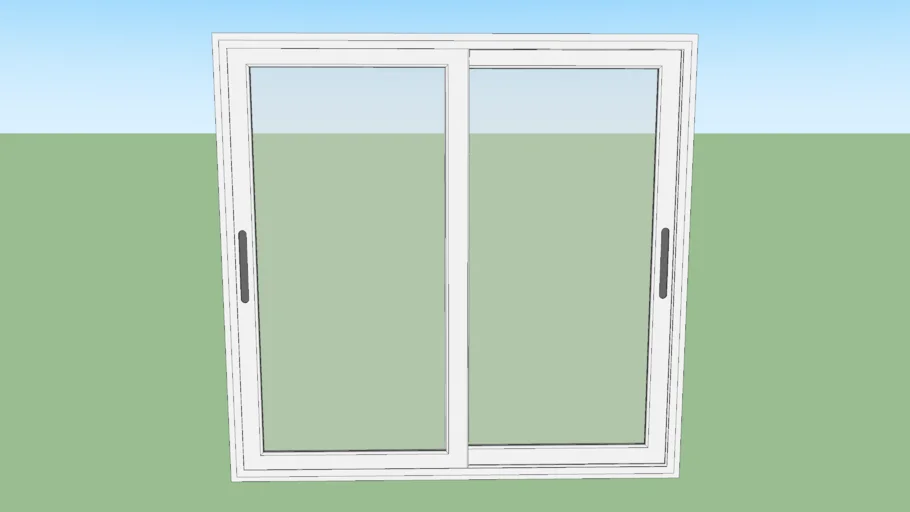 ventana corrediza de aluminio