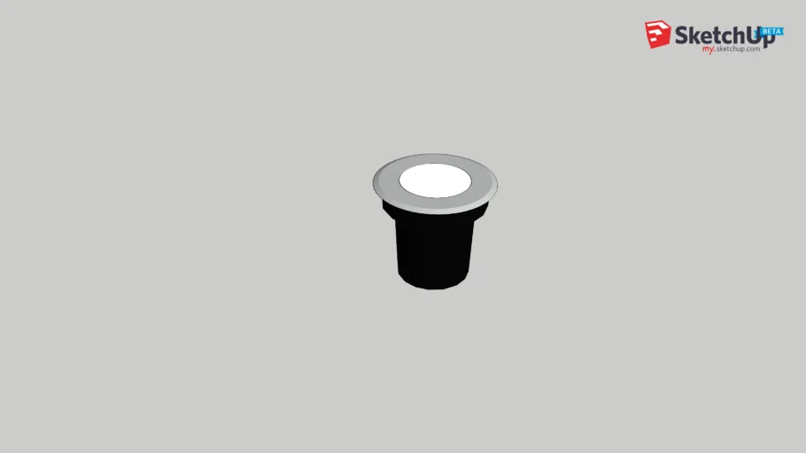 MICROZIP COMFORT ROND  recessed downlight - outdoor lighting