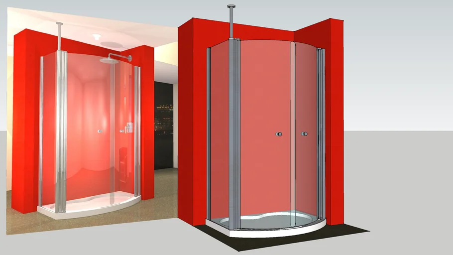 UniArc Shower Enclosure & Tray