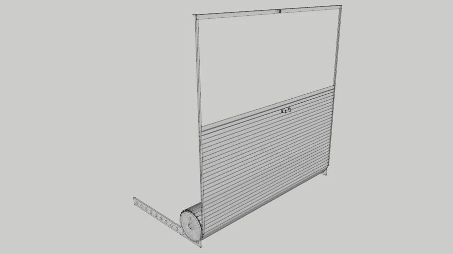 Roller Cupboard Door