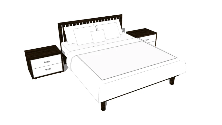 Modern Bed Set 