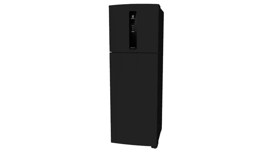 Geladeira Duplex 390L Inox Preta Efficient Electrolux IF43B