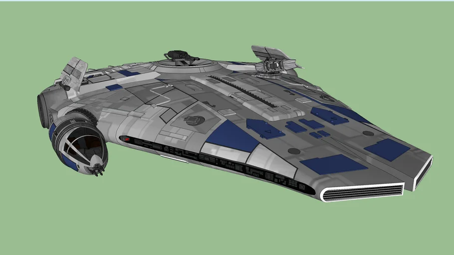Star Wars Light Freighter: The 'Scoundrel's Luck'