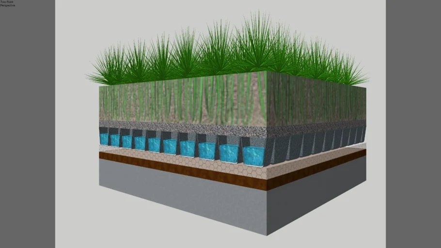 Detail - Green roof