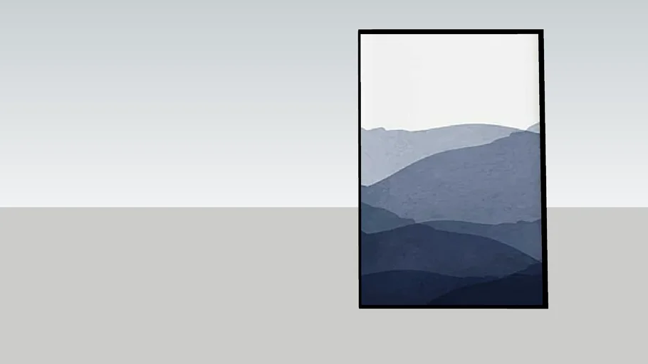 Quadro Abstrato Ondas 3 
