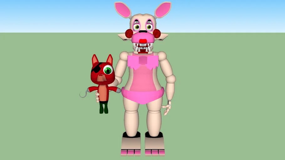 5 nights at freddy's 2- toy Foxy aka mangle