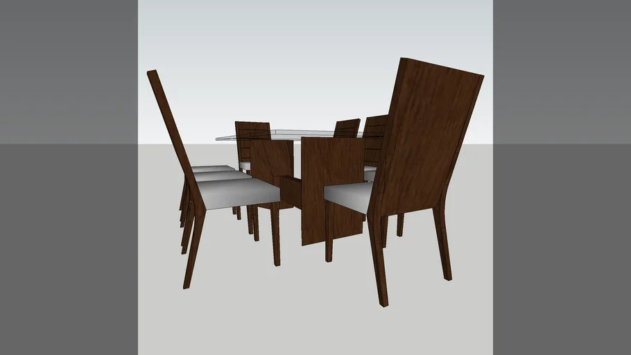 Juego de comedor 8 sillas