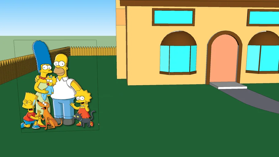 Simpsons house | 3D Warehouse