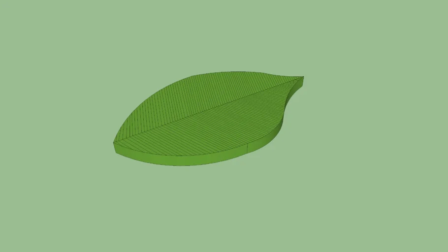 leaf shape platform