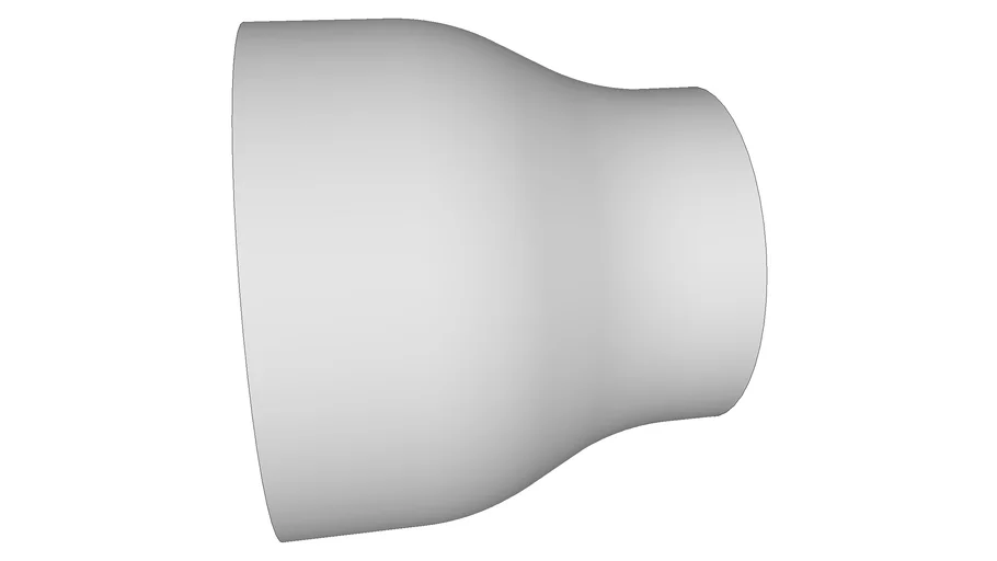 Concentric Reducer 4"x3"