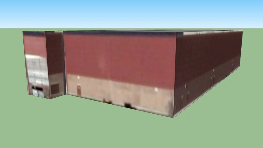Building at McCarron Airport in Las Vegas, NV, USA