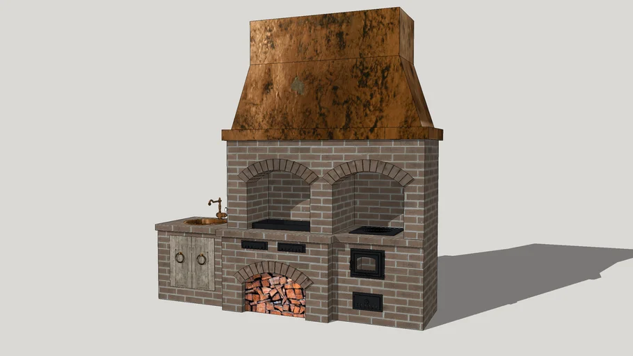 arbor, garden house, barbecue, summer kitchen, беседка, летняя кухня, барбекю.