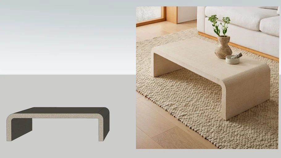 WEST ELM - Solstice Coffee Table