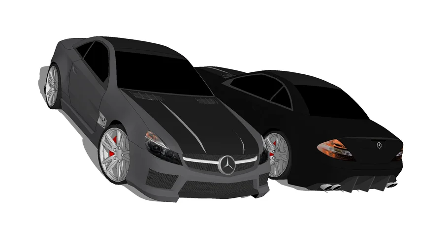 Modified Mercedes Benz SL63 AMG
