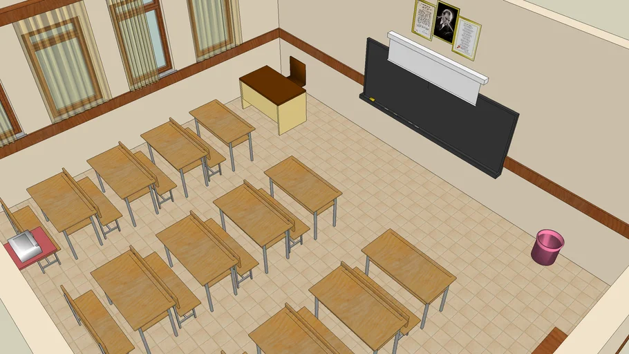 school-class | 3D Warehouse