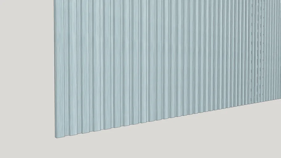 PAINEL RIPADO AZUL CLARO