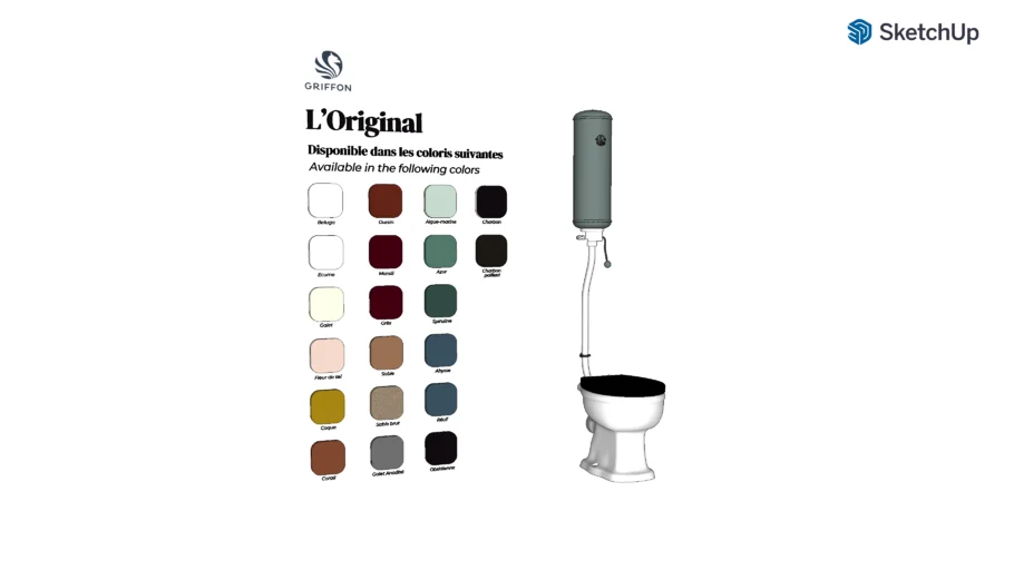 L'Original - Toilettes sol - Griffon