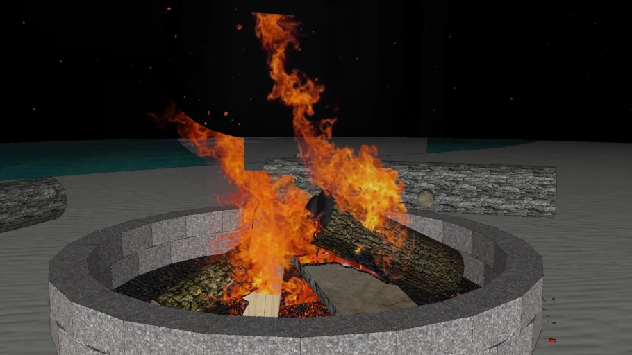 Beach Bonfire