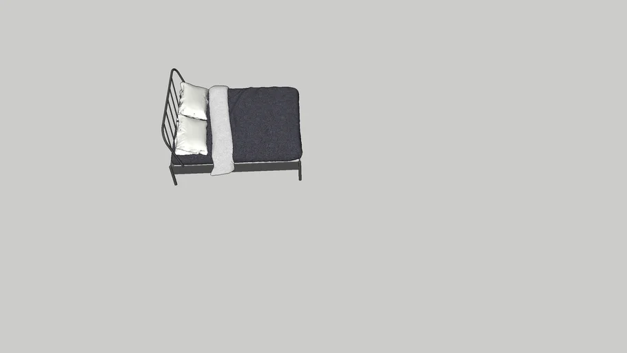 KOPARDAL IKEA bed frame   床
