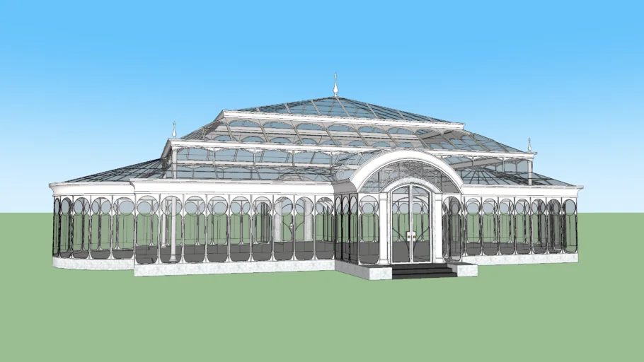 Victorian Cast Iron Conservatory