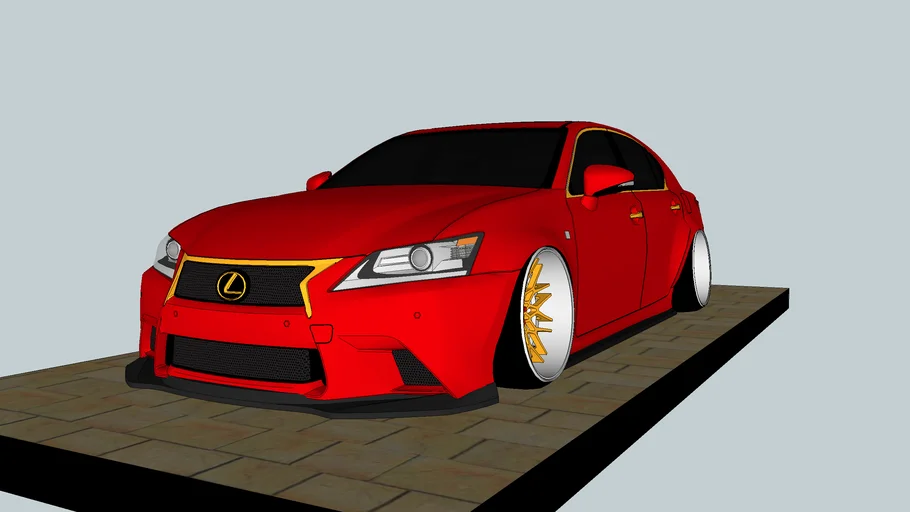 Lexus GS 350 F sport 2013 modified 