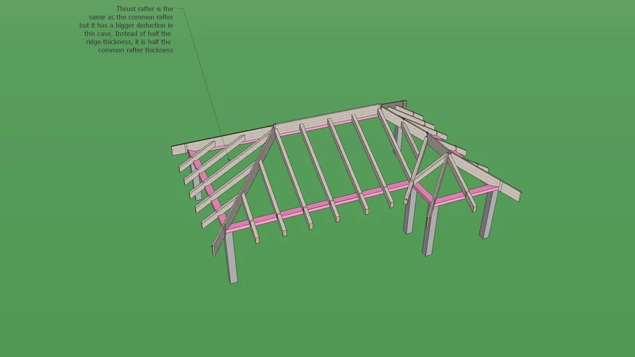 Hip Roof Frame