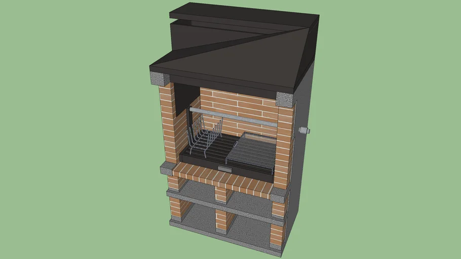 BARBACOA MODULAR 1 - MODULAR BARBECUE 1