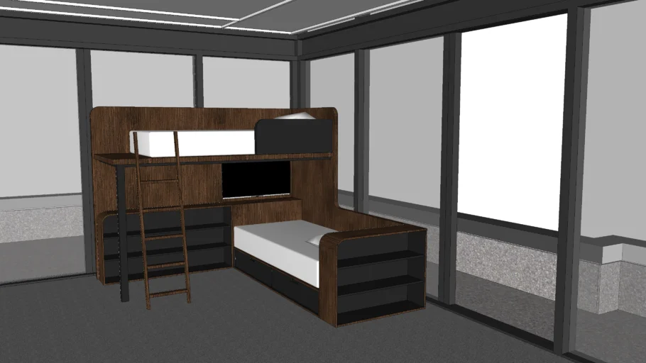 Designer Bunk Bed