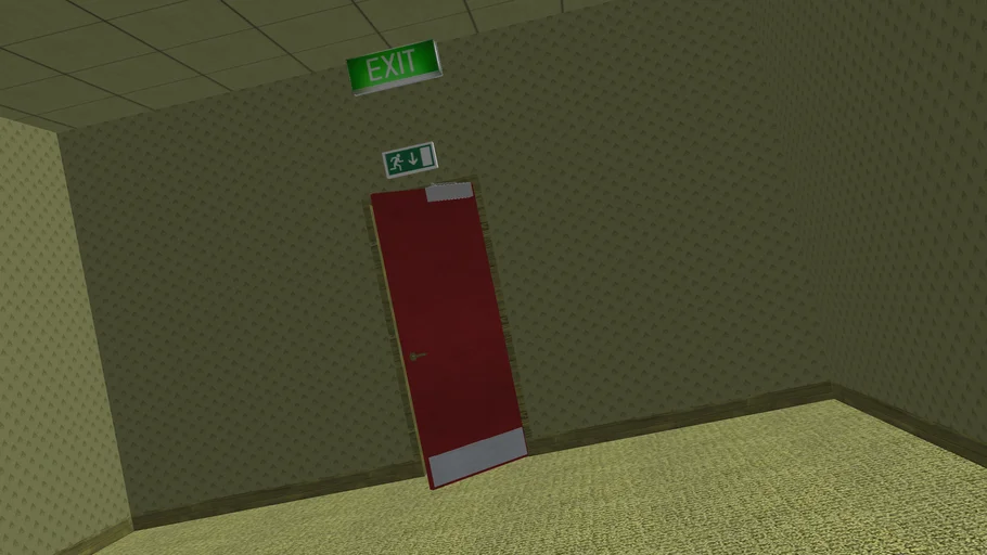 The Backrooms level 0 (MAZE)