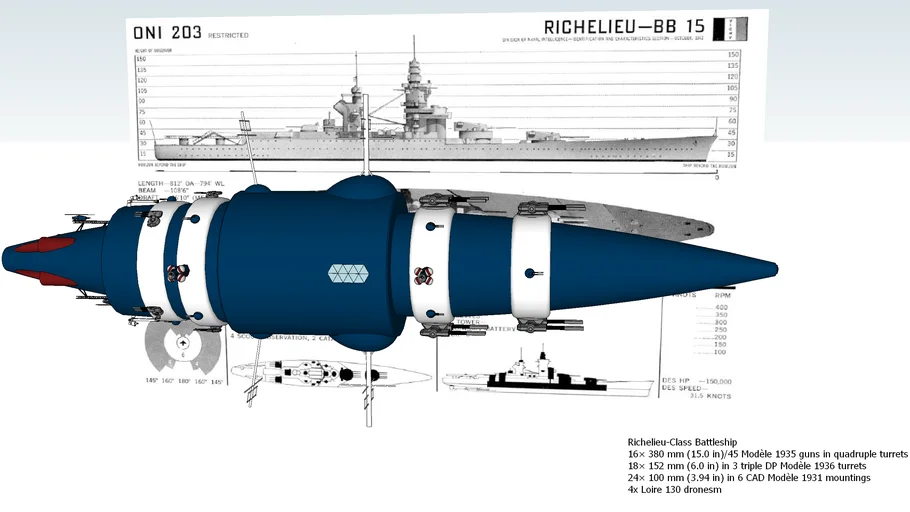 Richelieu-class battleship