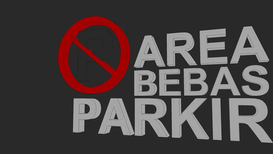 Area Bebas Parkir